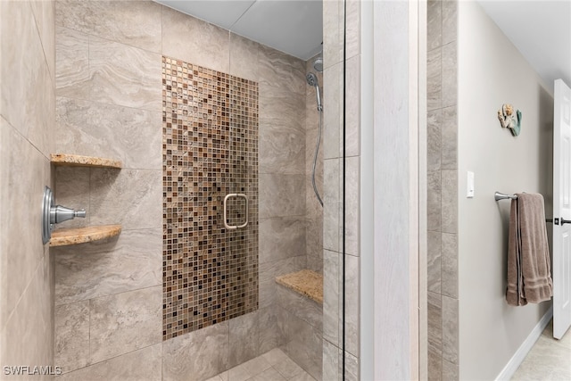 919 Huron Ct Unit B203, Marco Island, FL 34145 - full bath with a stall shower and baseboards