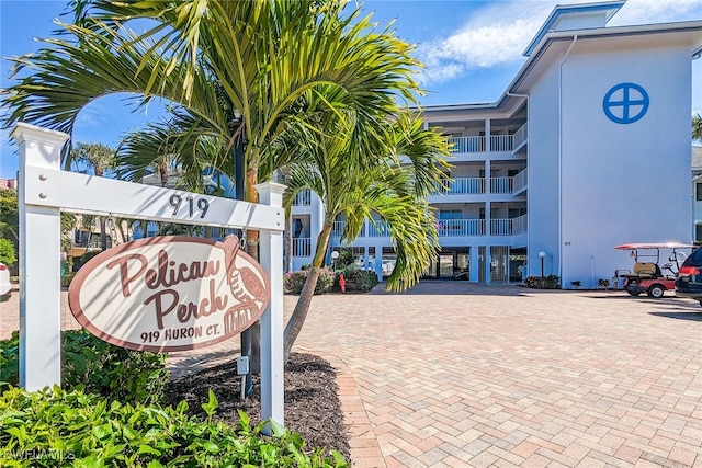 919 Huron Ct Unit B203, Marco Island, FL 34145 - view of community / neighborhood sign