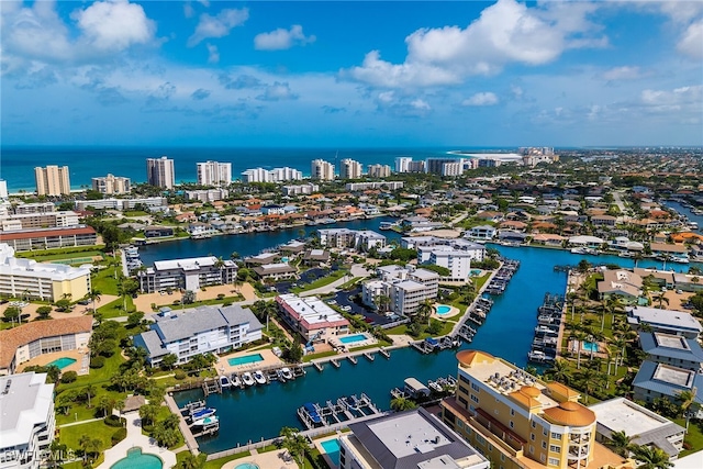919 Huron Ct Unit B203, Marco Island, FL 34145 - view of urban area with a large body of water