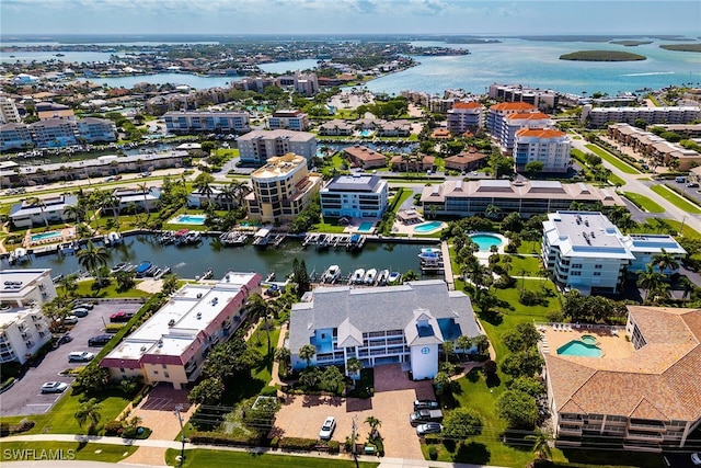 919 Huron Ct Unit B203, Marco Island, FL 34145 - bird's eye view of a large body of water