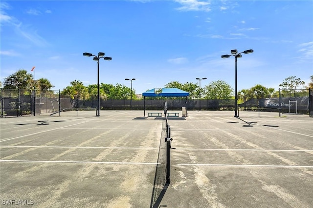 7690 Jacaranda Ln, Naples, FL 34114 - view of tennis court