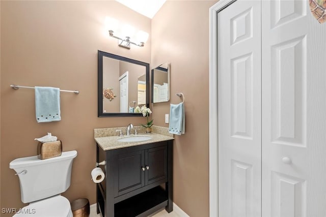 8421 Southbridge Dr Unit 4, Estero, FL 33967 - bathroom featuring a closet and vanity