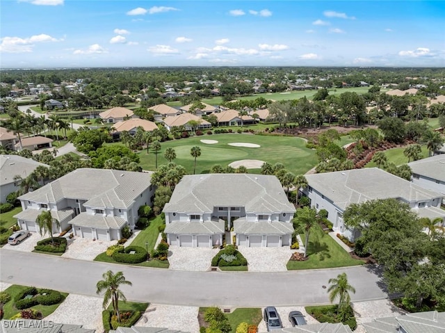 8421 Southbridge Dr Unit 4, Estero, FL 33967 - aerial perspective of suburban area with a golf club