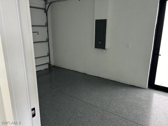 2603 3rd St SW, Lehigh Acres, FL 33976 - garage with electric panel