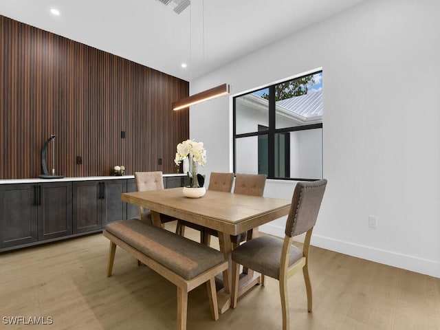 3475 3rd Ave SW, Naples, FL 34117 - dining area featuring light wood-style floors and recessed lighting