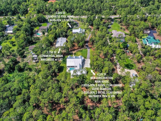3475 3rd Ave SW, Naples, FL 34117 - aerial view of property's location