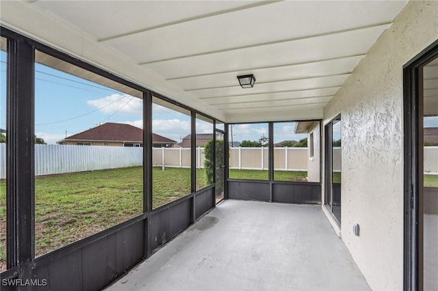740 SW 5th St, Cape Coral, FL 33991 - view of unfurnished sunroom