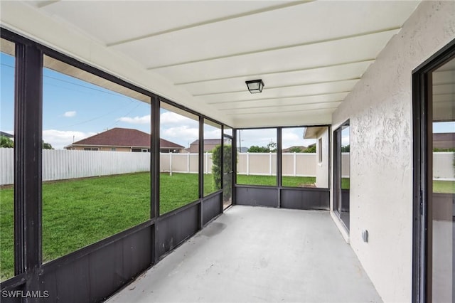740 SW 5th St, Cape Coral, FL 33991 - view of unfurnished sunroom