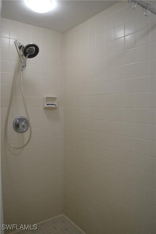 4241 Chantelle Dr Unit D102, Naples, FL 34112 - bathroom featuring tiled shower