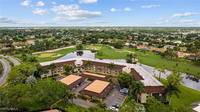 415 Augusta Blvd Unit 310, Naples, FL 34113 - aerial view of residential area with a local golf course and a large body of water