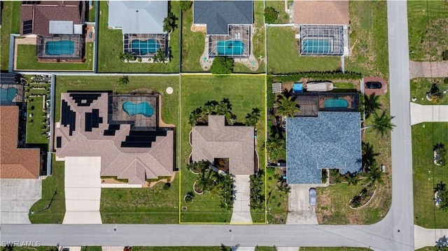 806 SW 4th Ave, Cape Coral, FL 33991 - aerial view of a pool