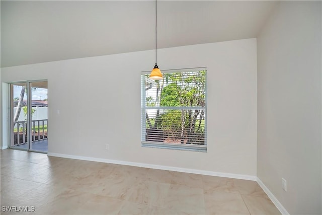 806 SW 4th Ave, Cape Coral, FL 33991 - unfurnished dining area with baseboards