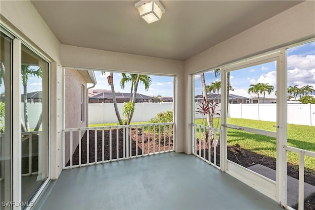 806 SW 4th Ave, Cape Coral, FL 33991 - view of unfurnished sunroom