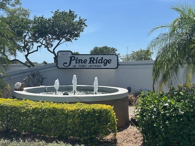 9950 Sailview Ct Unit 12, Fort Myers, FL 33905 - view of community / neighborhood sign