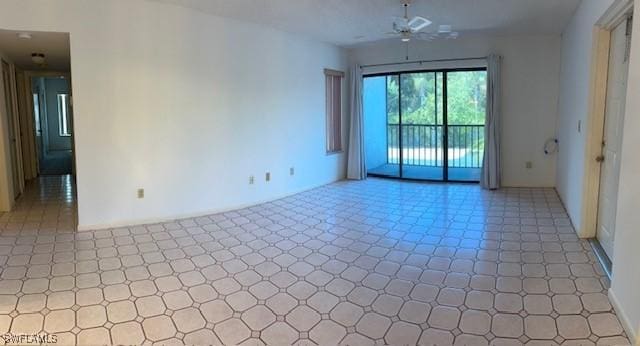 9950 Sailview Ct Unit 12, Fort Myers, FL 33905 - spare room featuring a ceiling fan