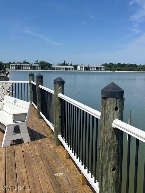 9950 Sailview Ct Unit 12, Fort Myers, FL 33905 - dock with a water view