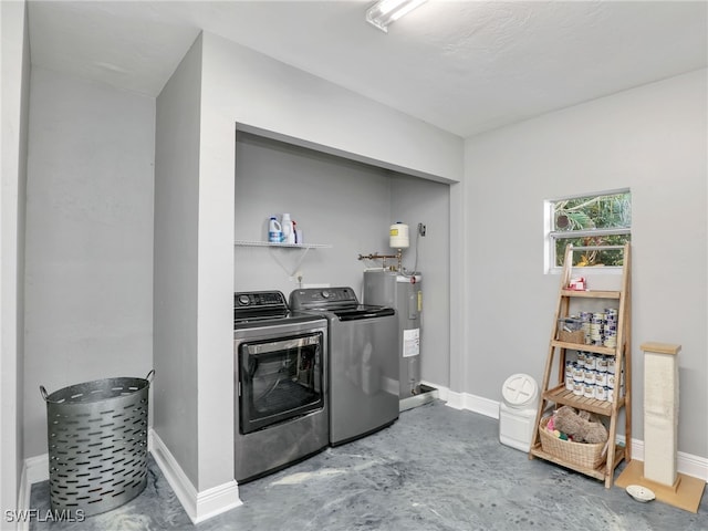 11810 Imperial Pines Way, Bonita Springs, FL 34135 - washroom with separate washer and dryer and water heater