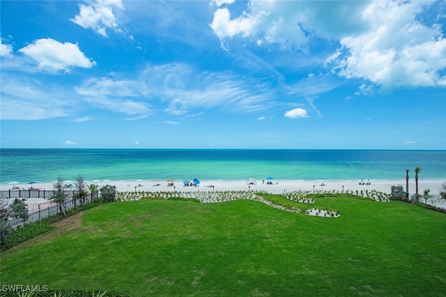 9375 Gulf Shore Dr Unit 402, Naples, FL 34108 - water view with local beach