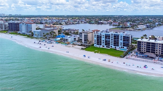 9375 Gulf Shore Dr Unit 402, Naples, FL 34108 - drone / aerial view of unending shoreline