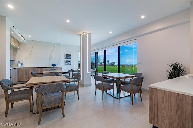 9375 Gulf Shore Dr Unit 402, Naples, FL 34108 - dining space featuring recessed lighting and baseboards