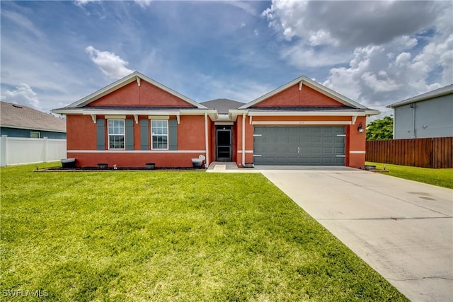 1817 SW 3rd Ave, Cape Coral, FL 33991 - single story home featuring a garage, stucco siding, and driveway
