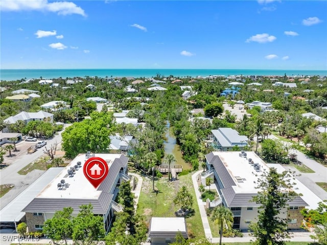 601 Periwinkle Way Unit D1, Sanibel, FL 33957 - aerial view of a large body of water