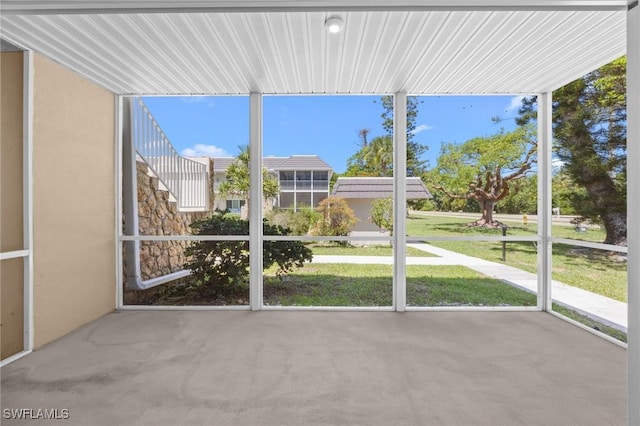 601 Periwinkle Way Unit D1, Sanibel, FL 33957 - view of unfurnished sunroom