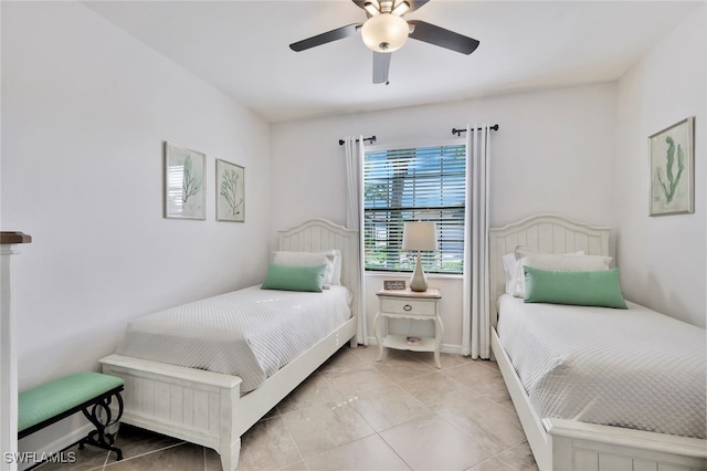 9207 Shadow Oak Ln, Naples, FL 34120 - bedroom with ceiling fan