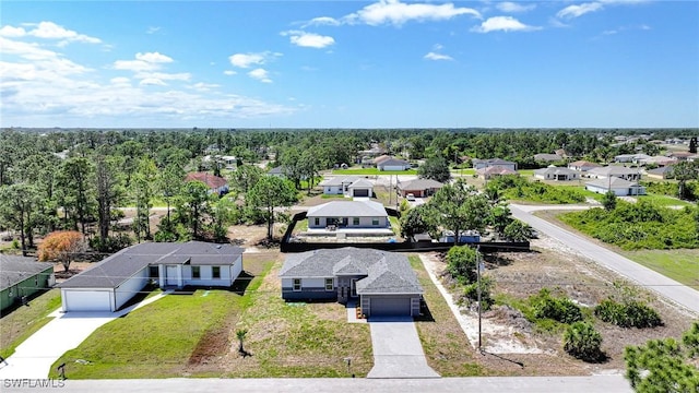 2817 43rd St W, Lehigh Acres, FL 33971 - aerial view of residential area