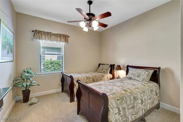 9693 Cobalt Cove Cir, Naples, FL 34120 - bedroom featuring carpet floors and ceiling fan