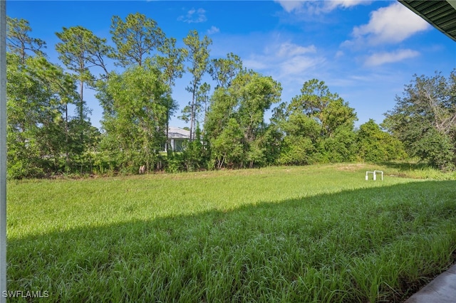 2401-2403 Quentin Ave S, Lehigh Acres, FL 33973 - view of grassy yard