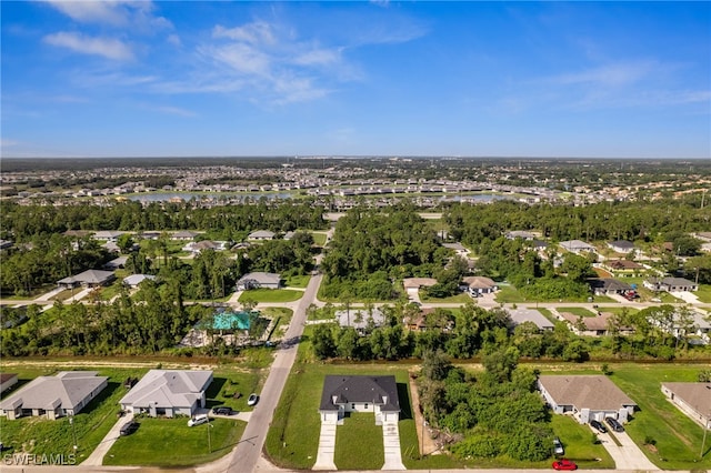 2401-2403 Quentin Ave S, Lehigh Acres, FL 33973 - aerial view of property's location with nearby suburban area