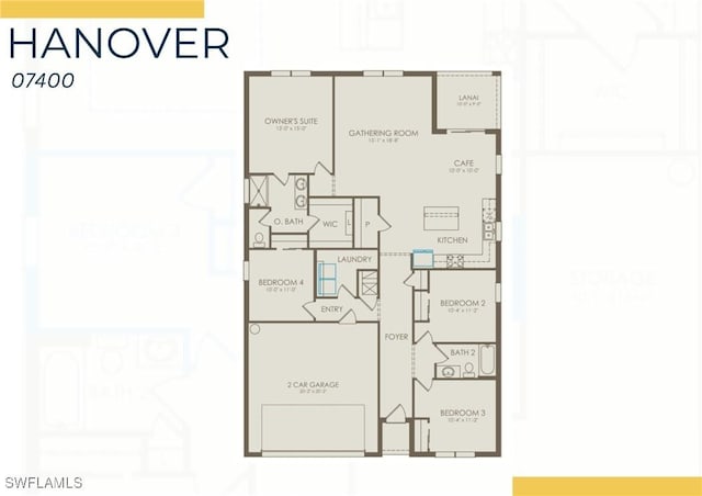 604 Oasis Lake Pl, Lehigh Acres, FL 33936 - view of home floor plan