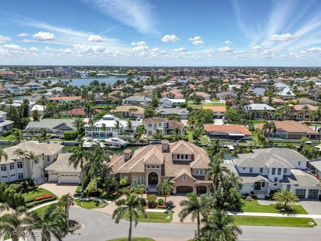 504 Tigertail Ct, Marco Island, FL 34145 - aerial view of residential area featuring a large body of water