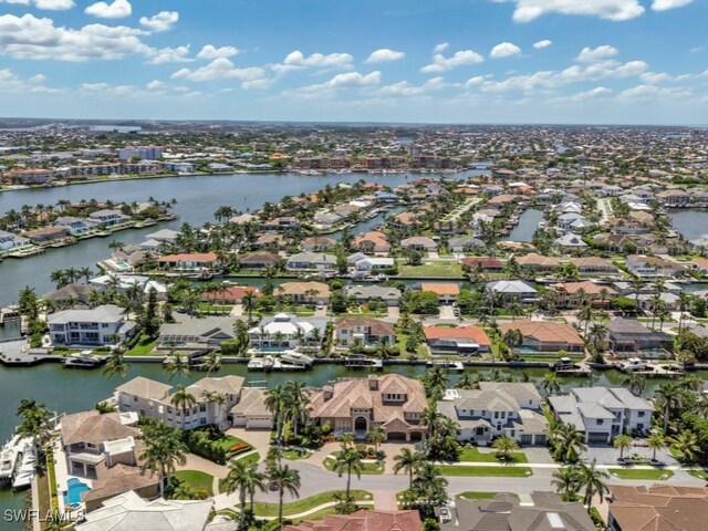504 Tigertail Ct, Marco Island, FL 34145 - aerial view of residential area featuring a large body of water