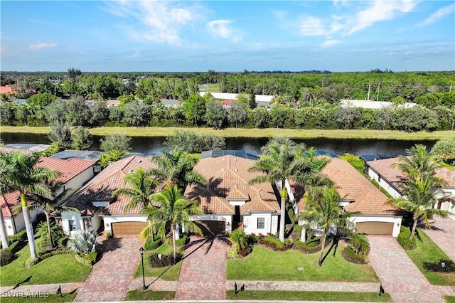 2786 Aviamar Cir, Naples, FL 34114 - aerial view of residential area with a large body of water