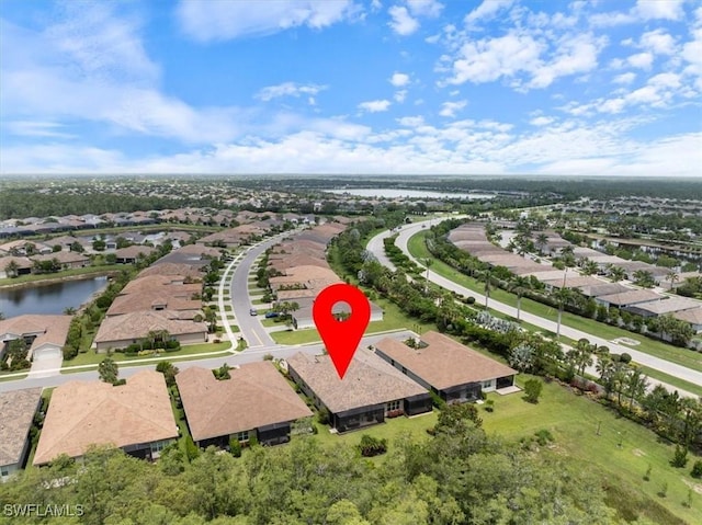28646 Lobos Cir, Bonita Springs, FL 34135 - aerial perspective of suburban area featuring a nearby body of water