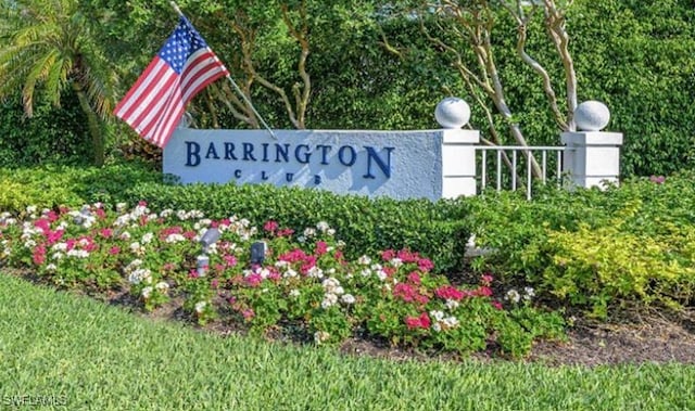 7066 Barrington Cir Unit 201, Naples, FL 34108 - view of community sign