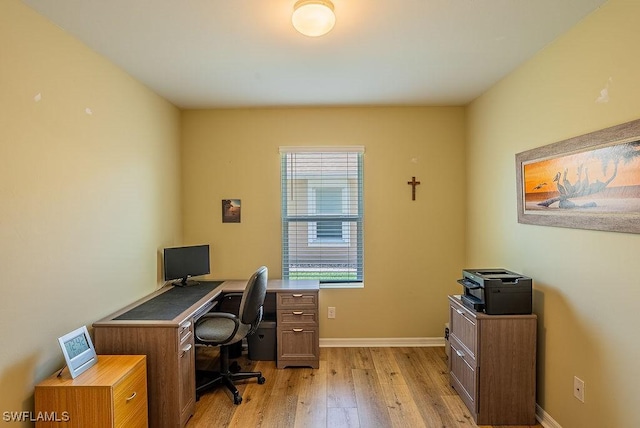 20050 Fiddlewood Ave, North Fort Myers, FL 33917 - office space featuring light wood-style floors and baseboards
