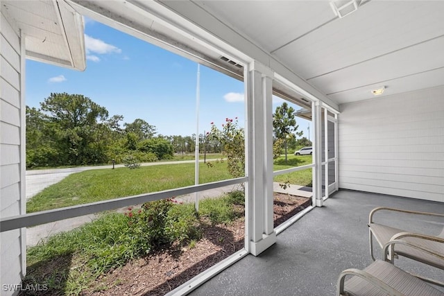 509 Scott Ave, Lehigh Acres, FL 33972 - view of unfurnished sunroom
