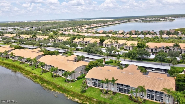 20010 Barletta Ln Unit 612, Estero, FL 33928 - aerial perspective of suburban area featuring a nearby body of water