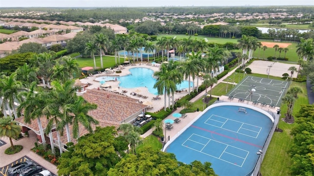 20010 Barletta Ln Unit 612, Estero, FL 33928 - aerial overview of property's location with a pool area