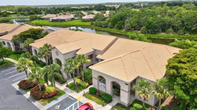 20010 Barletta Ln Unit 612, Estero, FL 33928 - view from above of property with a nearby body of water