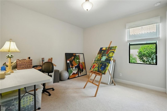 23484 Sanabria Loop, Bonita Springs, FL 34135 - home office with carpet and baseboards