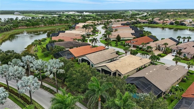 23484 Sanabria Loop, Bonita Springs, FL 34135 - aerial view of residential area with a large body of water