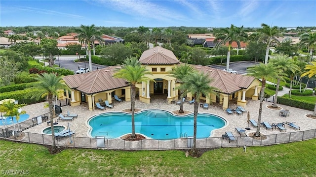23484 Sanabria Loop, Bonita Springs, FL 34135 - community pool featuring a patio