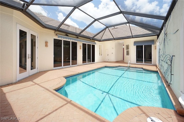 922 Turtle Ct Unit 21-21, Naples, FL 34108 - outdoor pool with a patio area and french doors