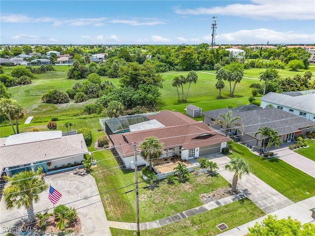 3823 Palm Tree Blvd, Cape Coral, FL 33904 - aerial perspective of suburban area