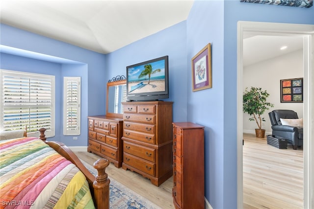 23204 Coconut Shores Dr, Estero, FL 34134 - bedroom with light wood finished floors and baseboards