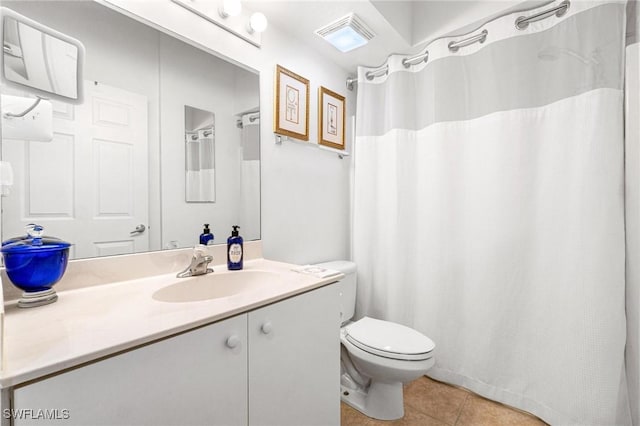 4945 Cougar Ct S Unit 4-202, Naples, FL 34109 - full bath featuring vanity, tile patterned flooring, and a shower with shower curtain